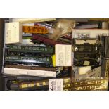 Various Makers OO Gauge Adapted and Modified Coaching Stock, mostly by Hornby or Triang including