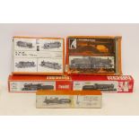 Unmade and Part-Built OO Gauge GWR Locomotives and Tender Kits, comprising Wills Finecast De Glehn