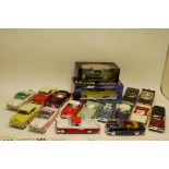 1:18 Scale American Vehicles, A collection of vintage private vehicles including examples by