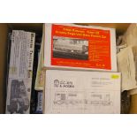 Unmade and Part-Built OO Gauge Diesel Locomotive Kits, including unmade DC Kits Co-Bo and Cravens