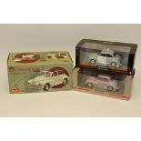 Boxed Morris Minor Models, Comprising 1:12 scale Sunstar, limited edition with certificate, 1956