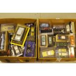 Packaged or Cased Modern Die-Cast Models, A collection of vintage and modern commercial, private,