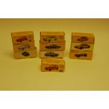 Atlas Editions Dinky, A boxed group of ten models including vintage private and competition, Renault