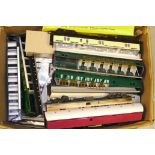 Various Makers OO Gauge Unmade and Made-up Coaching Stock Kits, a large collection by Slaters and