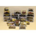 Oxford Die-Cast Models, A boxed collection of 1:43 scale vintage private and commercial vehicles,