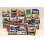 Boxed Modern Die-Cast Models, A collection of vintage and modern commercial and private, mostly 1:43