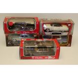 Boxed 1:18 Scale Models, Vintage private American vehicles comprising, Anso Cadillac 1973 Eldorado