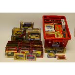 Corgi, Matchbox, Lledo and Others, A boxed collection of mostly vintage commercial vehicles,