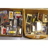 Packaged or Cased Modern Die-Cast Models, A collection of vintage and modern commercial, private,