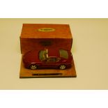 Burago 456 GT Ferrari, A 1:18 scale 456 GT Ferrari 1992 (cod 3746) in burr maple effect box and