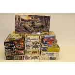 Military Model Kits, A boxed collection of 1:35 scale German and Allied world war II military