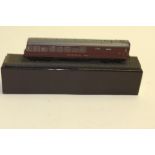 Golden Age 00 Gauge maroon Pullman Observation Car, SC281 in original box, M, box E