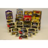 Boxed Corgi Models, A collection 1:43 scale models of vintage commercial and private vehicles