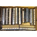 Unboxed Hornby and Other OO Gauge BR Blue/Grey Coaching Stock, including 13 Triang/Hornby Mk 1's,