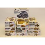 Tamiya Military Model Kits, A boxed collection of 1:35 scale German and Allied world war II military
