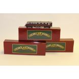 Four Golden Age 00 Gauge BR maroon Observation Coach, No E1729E, in original boxes, M, boxes E (4)