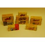 Atlas Editions Dinky, A boxed group of nine models including vintage commercial Bedford, Citroen,