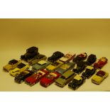 Unboxed 1:24 Scale Models, A collection of vintage private, American and European vehicles,