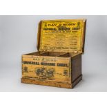 A late 19th Century veterinary 'Day & Sons Original Universal Medicine Chest No. 13', whitewood