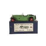 A Tri-ang Series Mechanical Toys Magic Sports Car No MT4 , clockwork, painted green with darker