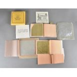 An assortment of gold and silver leaf, unused, (qty)