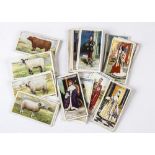 Cigarette Cards, Players, a collection of sets to include British Livestock, Characters from Dickens