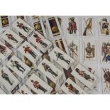 Cigarette Cards, Military, by a variety of Manufacturers, sets to include George Dobie Weapons of