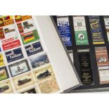 Matchbox labels, a collection of approx 900 labels/books,1960's 80's and earlier, presented in 6