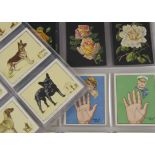 Cigarette Cards, Mixture, a collection of L sized sets, to name De Reszke Roses, Drapkin