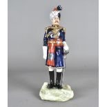 A modern Michael Sutty porcelain military figure, Probyns Horse No. 40