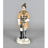 A modern Michael Sutty porcelain military figure, Skinners Horse No. 265