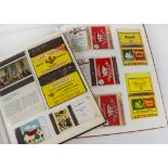 Matchbox labels, a collection of approx 800 labels/books, 1960's - 80's, presented in 5 albums,