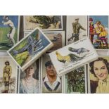 Cigarette Cards, Mixture, a collection of sets, various genres to include Players National Flags and