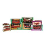 German Diecast Fire Service Vehicles, Marklin RAK Series 1807 VW Variant 1600, Gama Mini 9575, 9123,