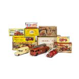 British Diecast Fire Engines, including Matchbox King Size K-15 Merryweather Fire Engine,