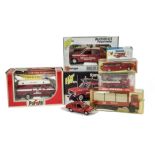 Fire Service Vehicles by Various Makers, Bburago Range Rover Airport Fire Engine, HAT 149 Audi 80 GT