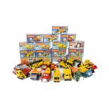 Matchbox Superfast Construction Vehicles, 26 Site Dumper (3), 32 Excavator, 37 Skip Truck (2), 49