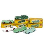 Dinky Toy Racing & Competition Cars, 163 Bristol 450 Sports Coupe, 238 Jaguar D-Type Racing Car, 237