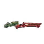 Ashton Models, No.AH40 1924 Ahrens-Fox "Clifton" Aerial Ladder Truck, Gold Collection 1950 Mack,