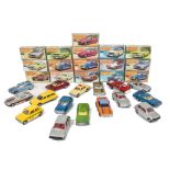 Matchbox Superfast Late Issue Cars, including 1 Dodge Challenger, 4 57' Chevy, 67 Datsun 260-Z (