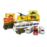 Dinky Toys Wagons & Trailers, 30n Farm Produce Wagon, green body, type 2 open chassis, black