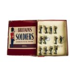 Britains post WW2 12 pce set 2116 Band of the Royal Air Force, restrung into original ROAN box, VG