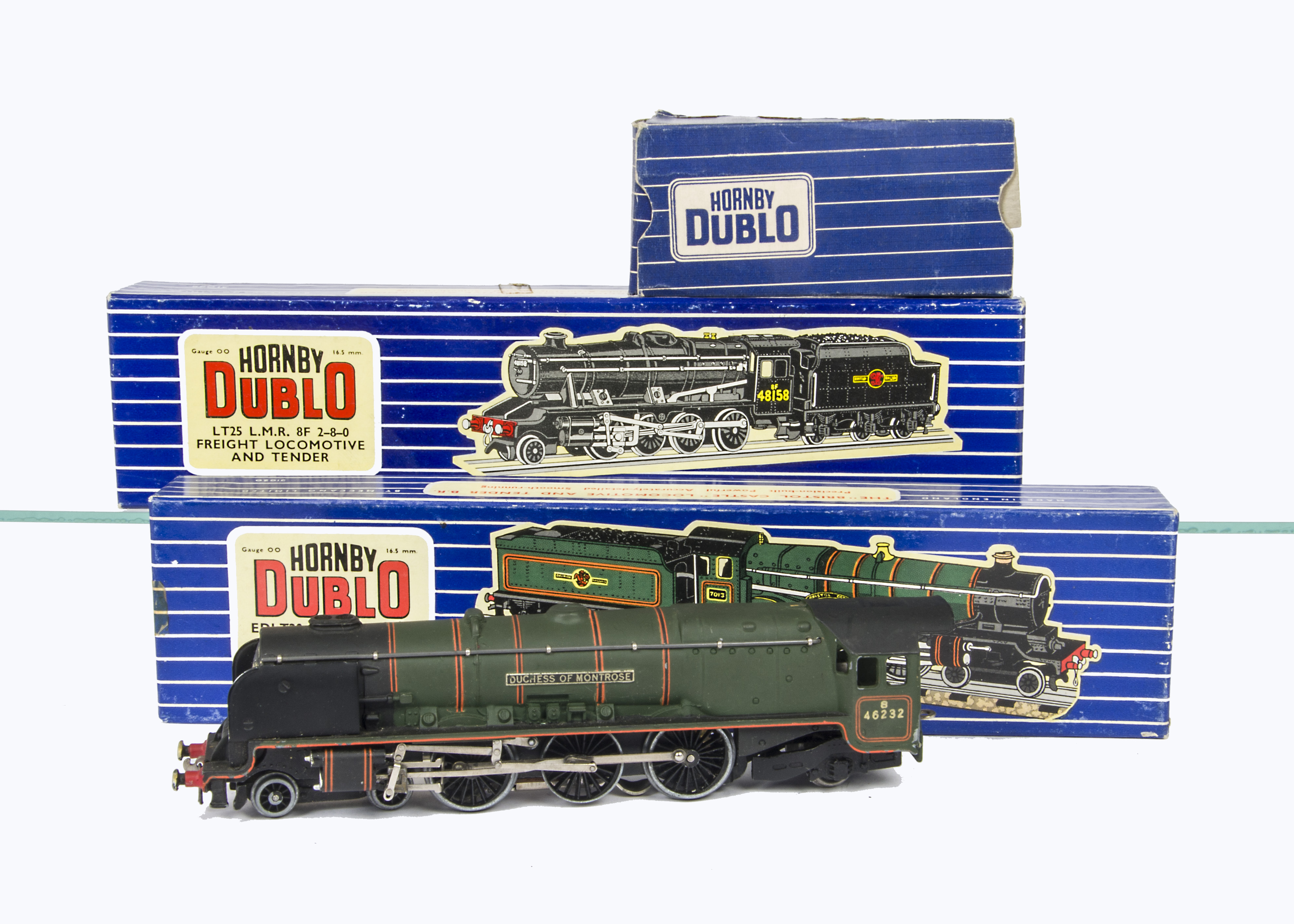 Hornby Dublo 00 Gauge 3-Rail Steam Locomotives and Tenders, LT25 LMR 8F 2-80 48158, EDLT20 '