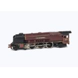 Late issue Hornby Dublo 00 Gauge 3-Rail 3226 'City of Liverpool' Locomotive and Tender, in based