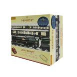 Hornby (China) 00 Gauge R1038 'Orient Express' Boxed Set, comprising Merchant Navy Class rebuilt