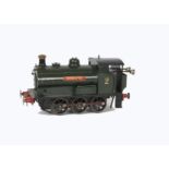 A Bonds O'Euston Road O Gauge Clockwork Freelance 0-6-0ST Locomotive, in dark green as no 2 '