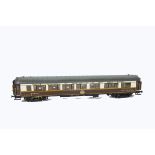 An Elettren O Gauge CIWL Pullman Car, in brown/cream livery as no 2737, E, box G