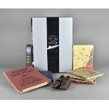 A collection of eight Folio Society bound and sleeved volumes, including Edward Lear Complete