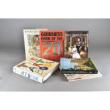 A collection of art reference books, including Turner abroad, the look of the century, the art