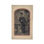 Tintypes, gentleman, mostly sixth-plate, F-G (19)